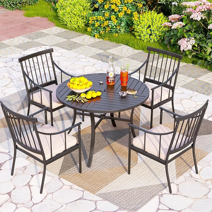 PHI VILLA Outdoor Round Dining Table - Image 2