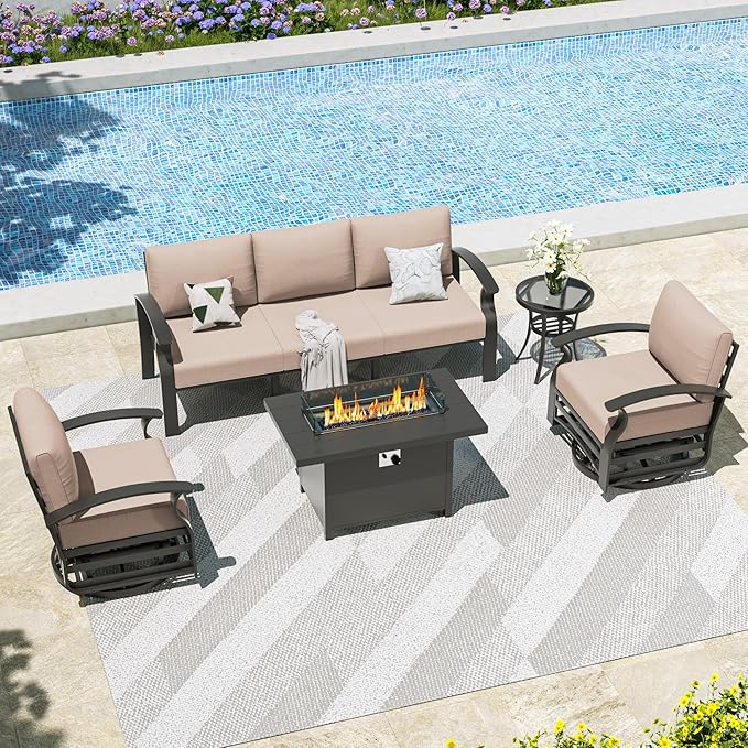 Kullavik Aluminum Patio Furniture Set by KULLAVIK