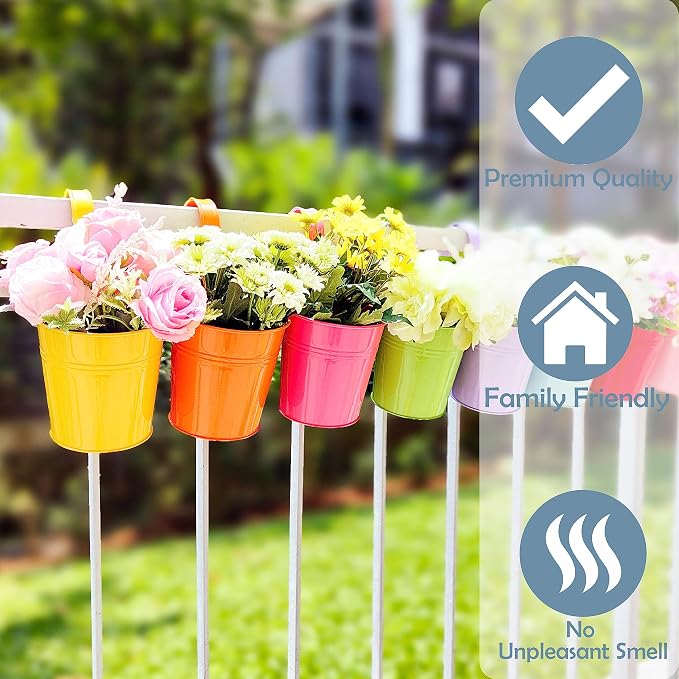 LaLaGreen Small Hanging Planters Outdoor - Image 9