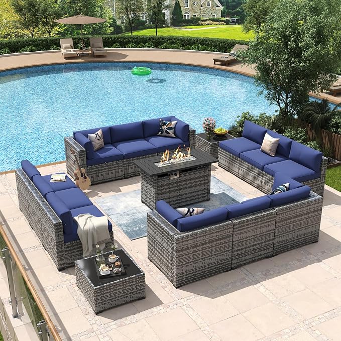 Aoxun 15 Piece Patio Furniture Set by Aoxun