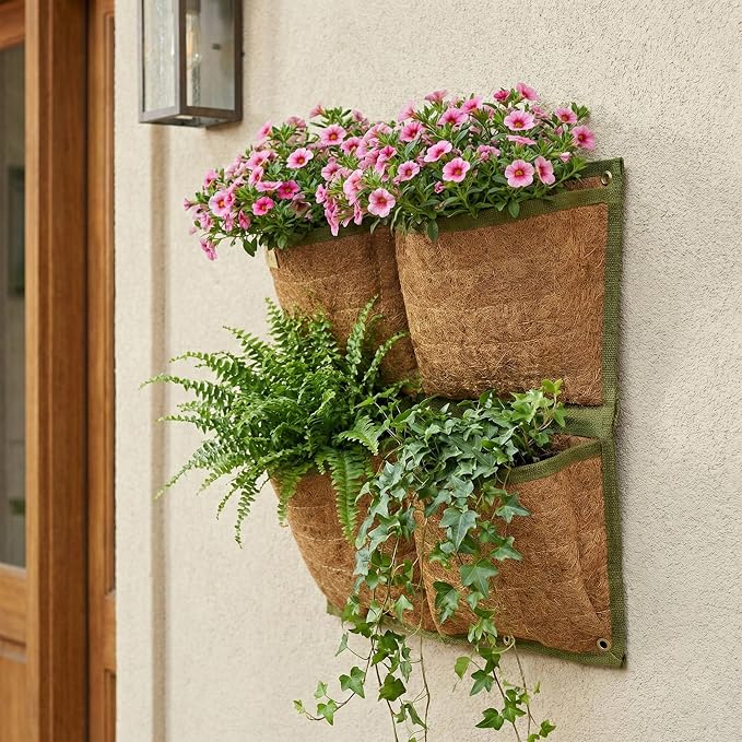Vertical Garden Planter, 4 Pocket, Vertical Planter, wall planters - Image 8