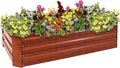 Sunnydaze 11.75" H Raised Metal Garden Bed by SunnydazeDecor
