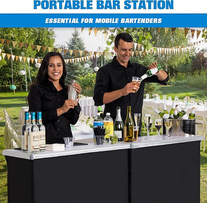 GoBar Portable Double Bar Table Set - Image 2