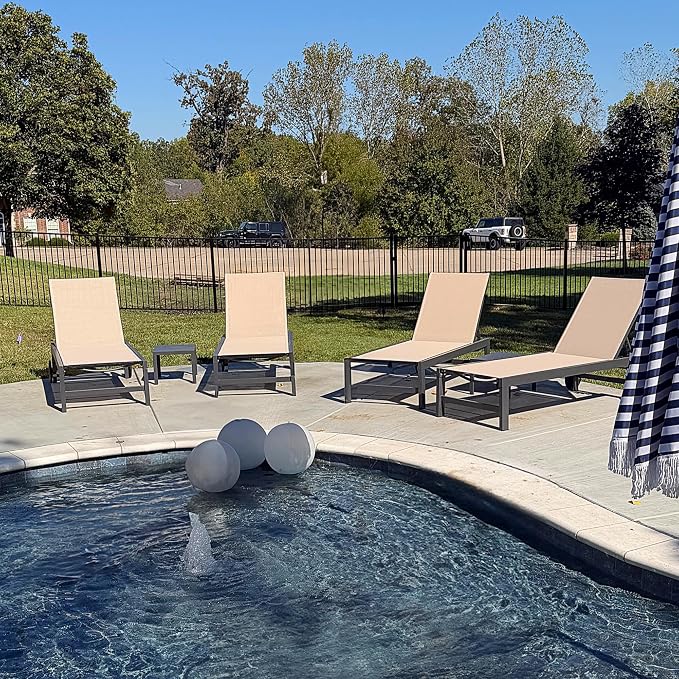 PURPLE LEAF Outdoor Chaise Lounge - Image 3