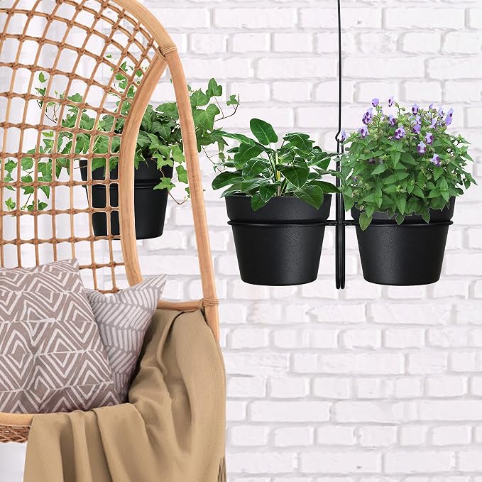 Gardzen Hanging Planters, Hanging Pots Holder - Image 7