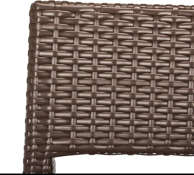 SAFAVIEH FOX5212A Collection Landry Black Indoor/Outdoor Bar Stool - Image 11
