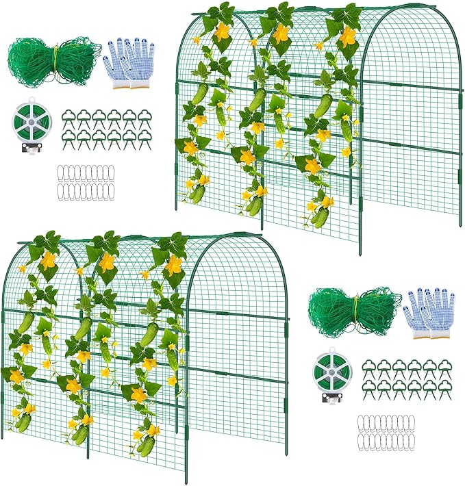 codree 2 Packs Garden Cucumber Trellis by codree