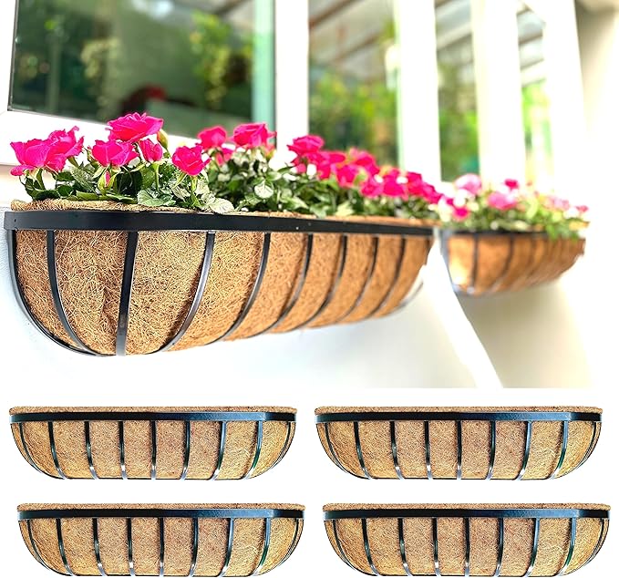 LaLaGreen Deck Railing Planter Boxes by L%C3%A1L%C3%A1Green