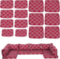 Outdoor Cushion Covers for Patio Furniture, Patio Cushion Covers Replacement by SpaceHop