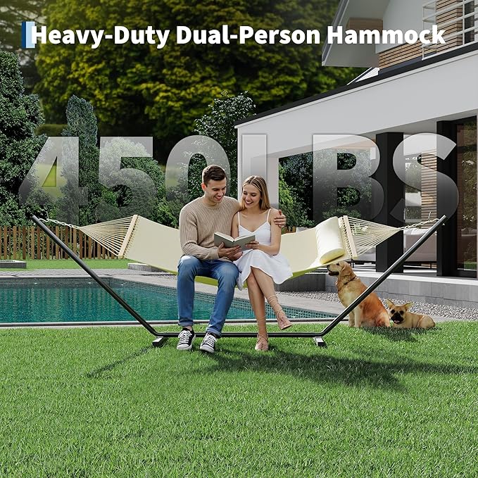 Double Hammock with Stand - Image 3