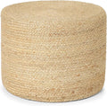 REDEARTH · Cylindrical Pouf Foot Stool Ottoman by REDEARTH