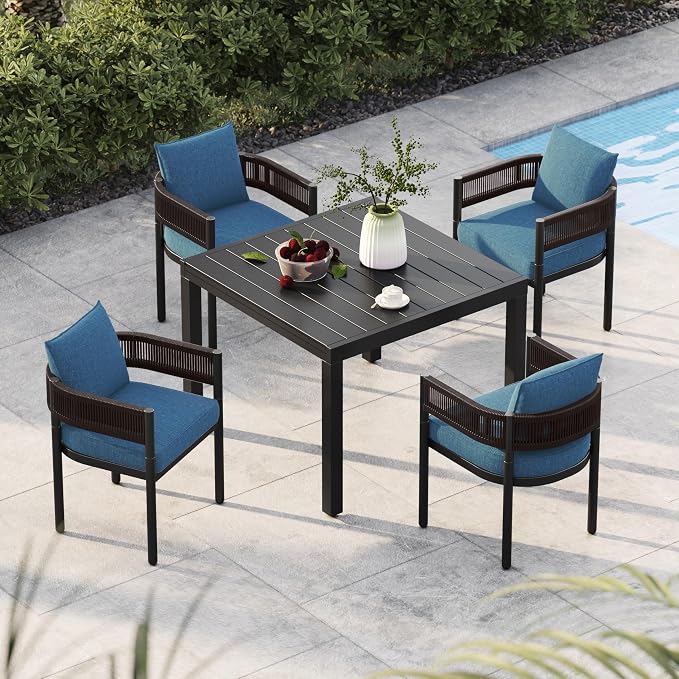 Grand patio 5-Piece Outdoor Dining Set by GrandPatio