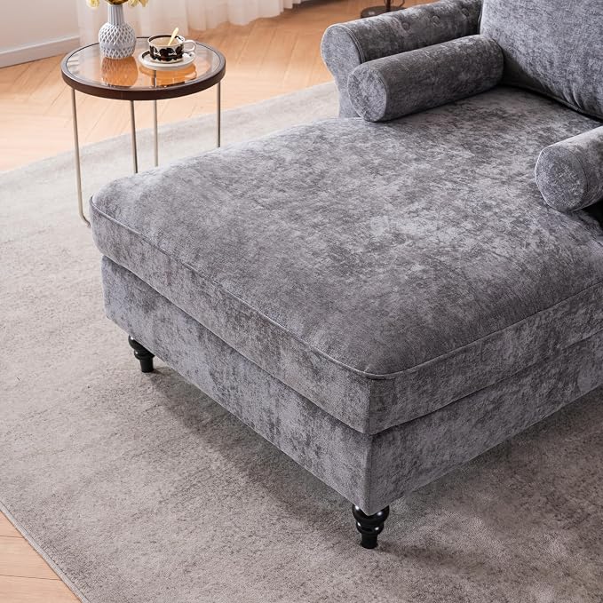 GDFStudio Chenille Recliner Sofa Chair - Image 4