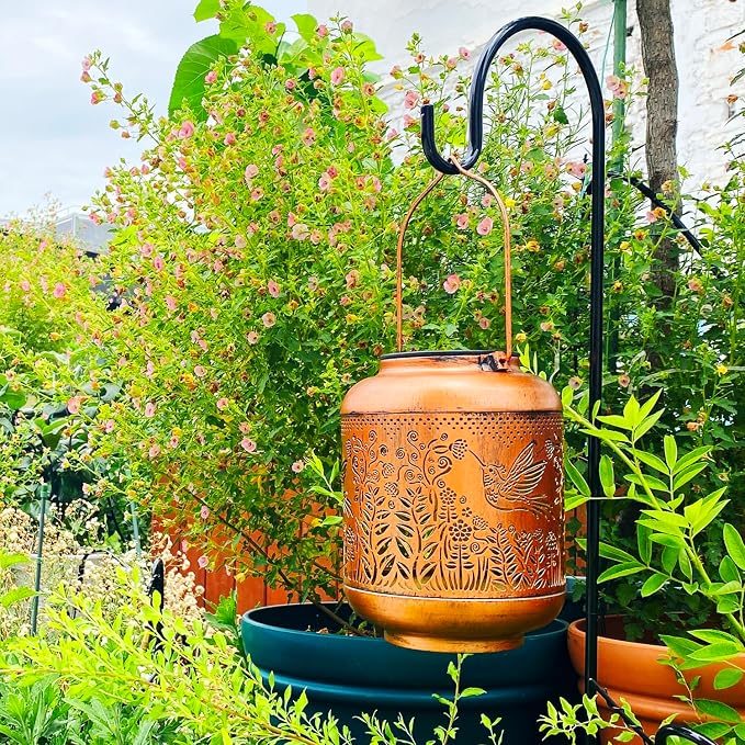Hummingbird Solar Lanterns Outdoor Waterproof Hanging Solar Lights Hummingbird - Image 9