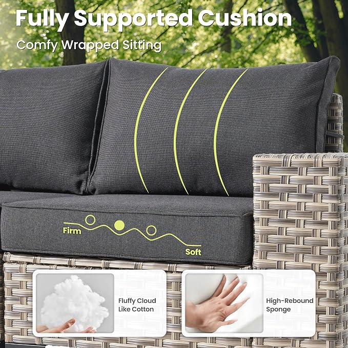 ovios 5-Piece Patio Furniture Set - Image 6