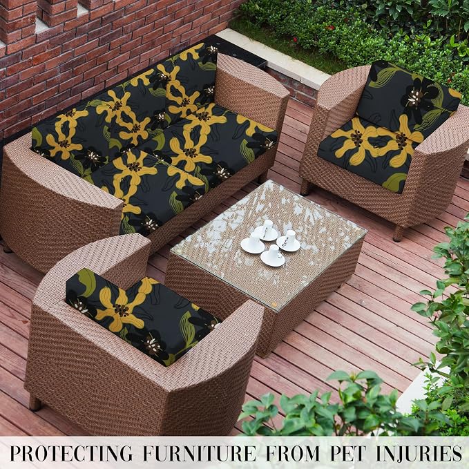 Outdoor Cushion Covers Set, Replacement - Image 6