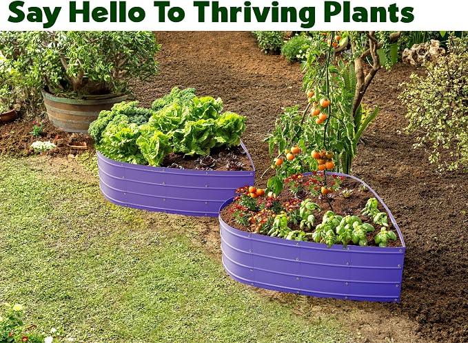 Plant & Plot Galvanized Raised Garden Beds Outdoor // Planter Raised Beds - Image 4