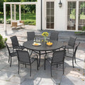 VICLLAX 9 Pieces Patio Outdoor Dining Set by HOME