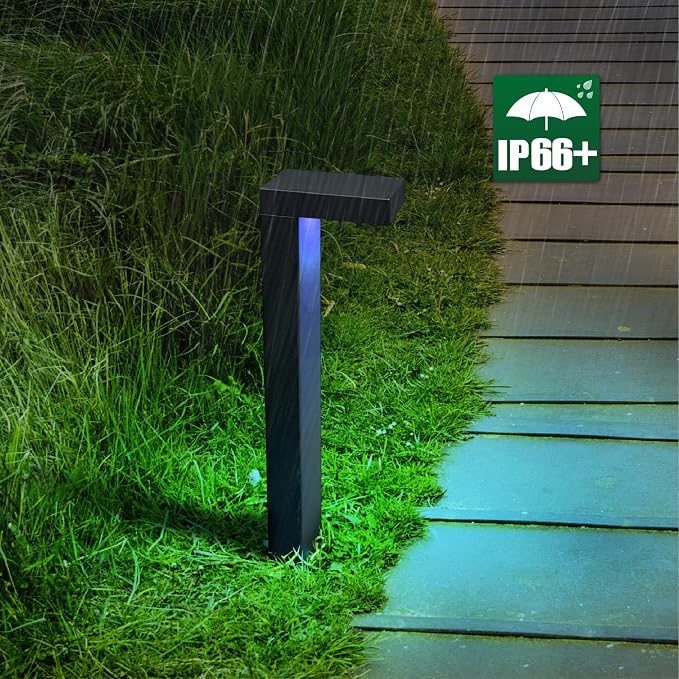GKOLED 4 Pack Low Voltage Landscape Pathway Light Fixture, 9-15V AC DC Outdoor - Image 7