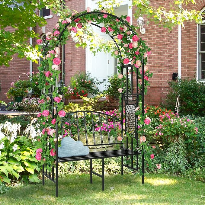 Garden Arch Heavy Duty Arbor - Image 8