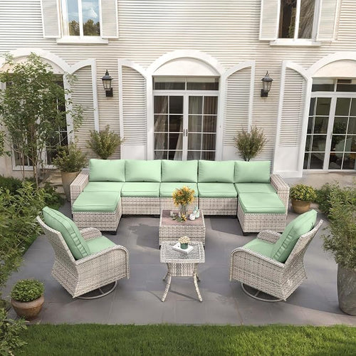 11-Piece Outdoor Patio Furniture Set by MuphyersPatioFurniture
