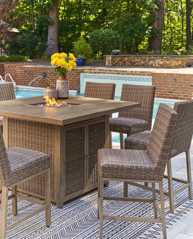Signature Design by Ashley Walton Bridge Casual Outdoor Bar Table - Image 13