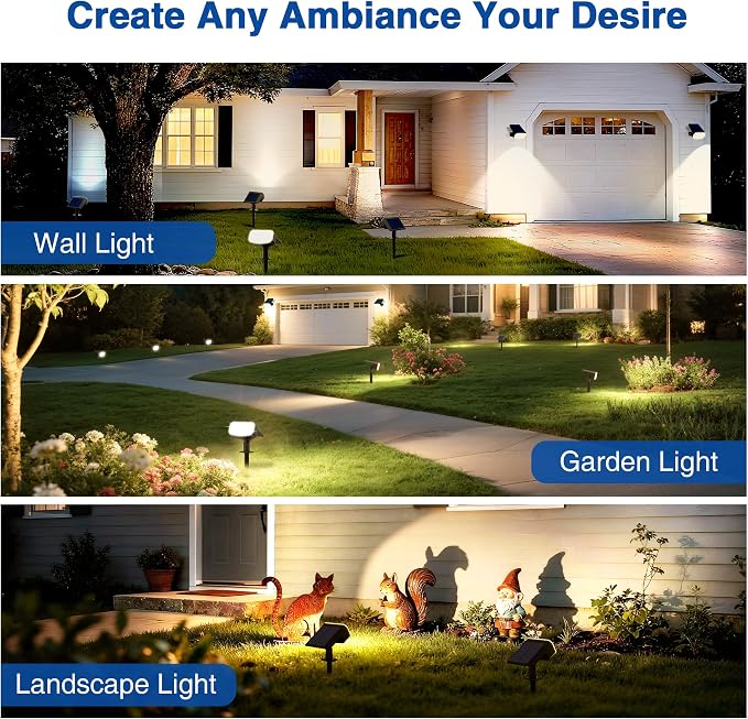 Solar Lights Outdoor Waterproof IP65, Super Bright LED - Image 3