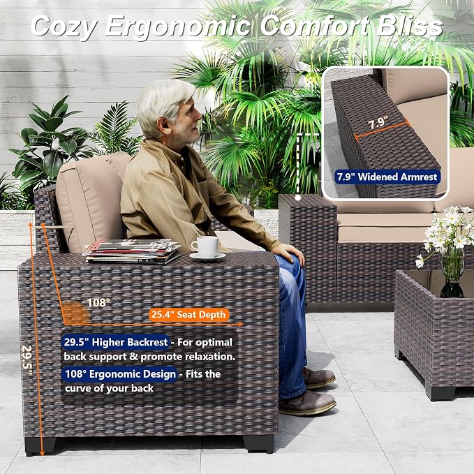 Outdoor Patio Furniture Set - Image 4
