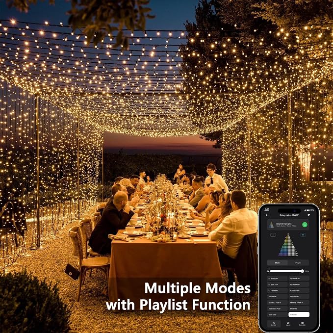 Brizled Smart String Lights, 65.61ft 200 LED Christmas Lights - Image 4