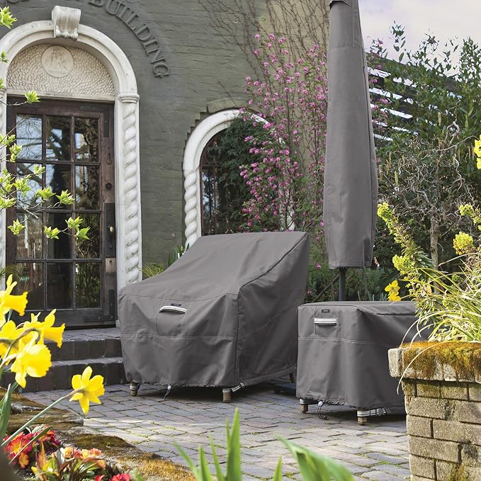 Classic Accessories Ravenna Water-Resistant 32 Inch Rectangular Patio - Image 5