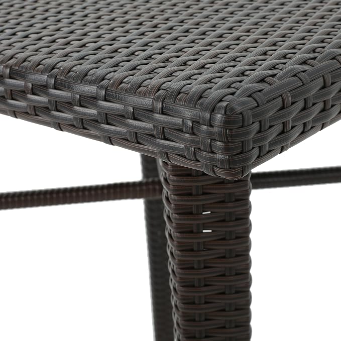 32" Square Wicker BAR Table - Image 9