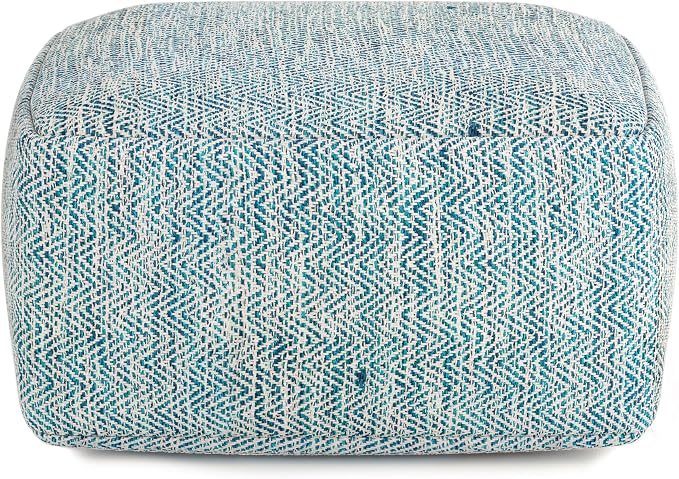 SIMPLIHOME Nate Square Pouf - Image 4