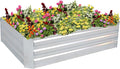 Sunnydaze 11.75" H Raised Metal Garden Bed by SunnydazeDecor
