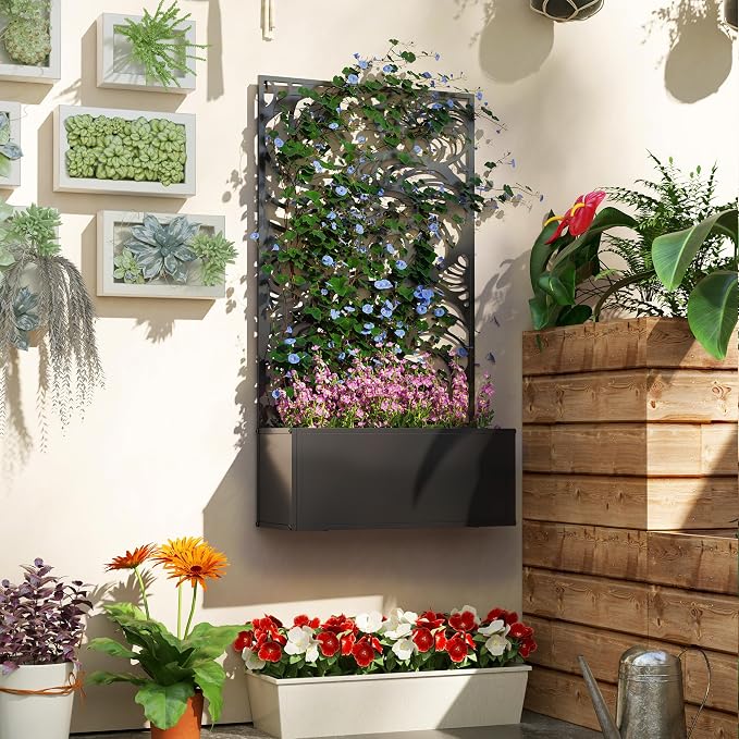Outsunny Metal Raised Garden Bed - Image 6