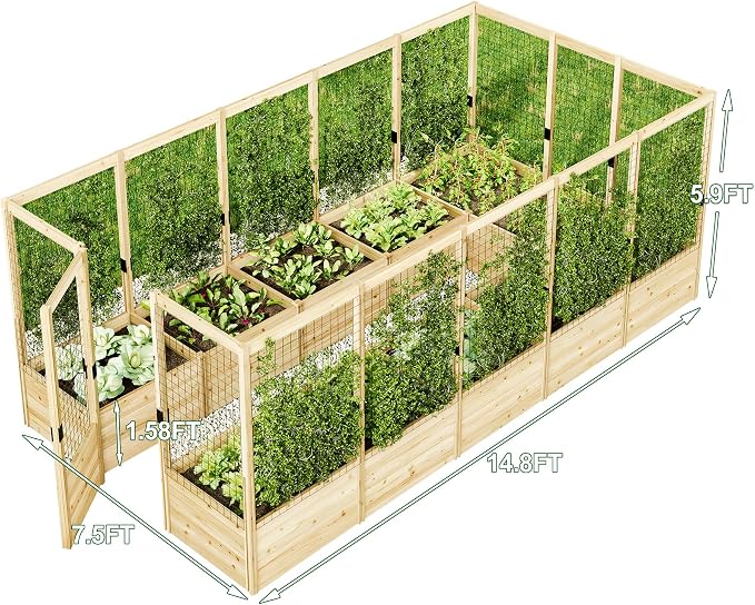 AMERLIFE U-Shaped Raised Garden Bed - Image 2