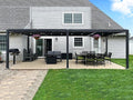 PURPLE LEAF Louvered Pergola 11' x 23' Aluminum Outdoor Pergola by Unknown