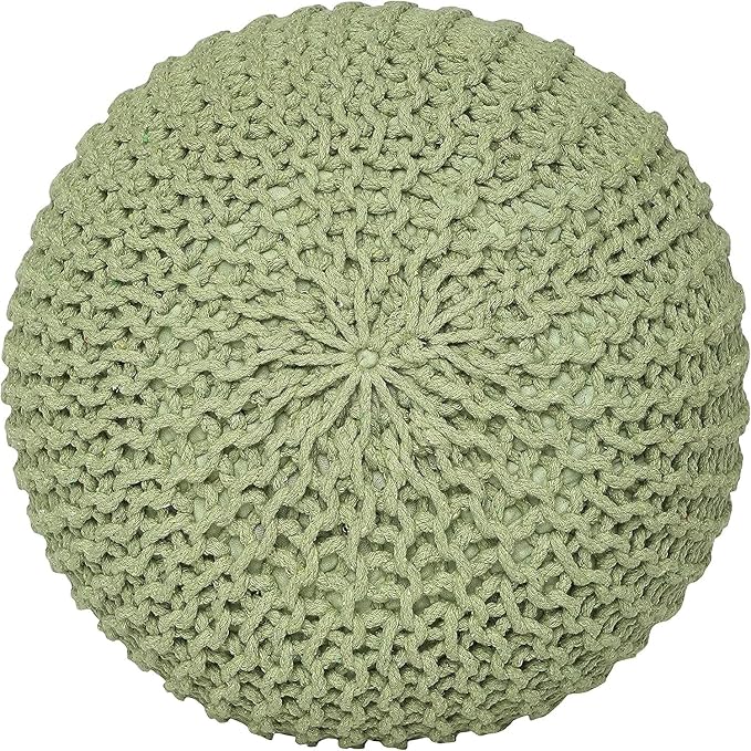 REDEARTH · Round Pouf Ottoman - Image 6