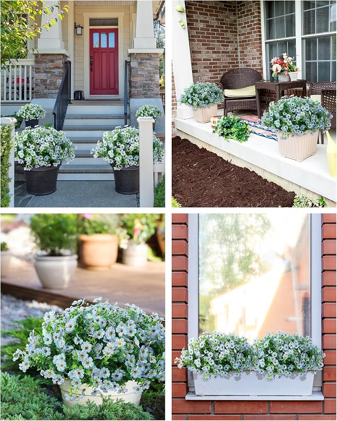 JAKY-Global Faux Artificial Plants Outdoor Flowers Spring Summer Decoration 16 - Image 4