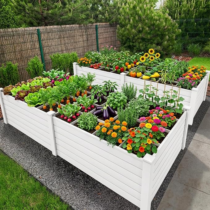 YITAHOME 4x4x2 FT Plastic Raised Garden Bed Kit, Large Outdoor Above Ground - Image 7