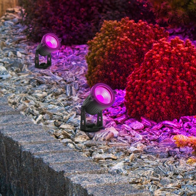 Feit Electric Smart Color Changing & Tunable White Outdoor Spotlights, 250 - Image 7