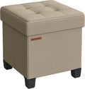 SONGMICS Storage Ottoman, Small Ottoman Foot Rest by SONGMICSbySONGMICSHOME