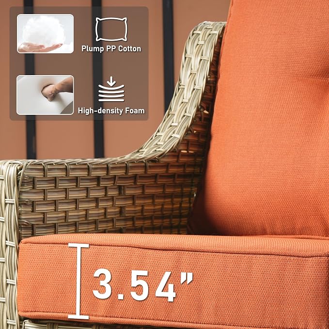 HOOOWOOO 5 Piece Patio Set - Image 4