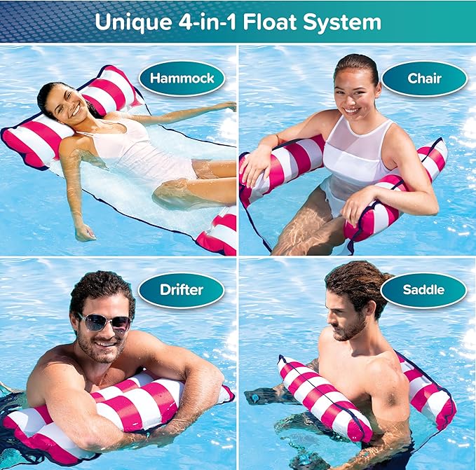Aqua Original 4-in-1 Monterey Hammock Pool Float & Water Hammock – Multi-Purpose - Image 6