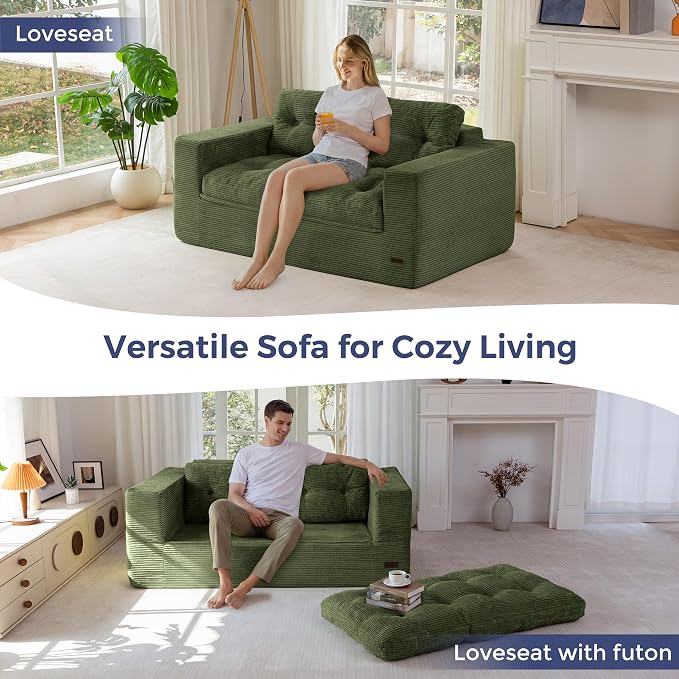 MAXYOYO 63" Loveseat Sofa Couch - Image 3