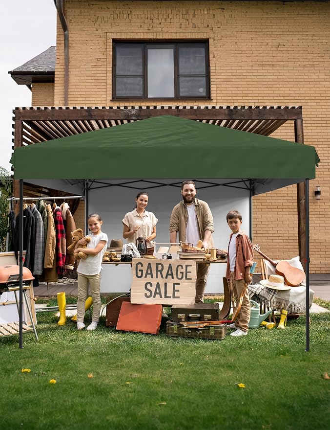 Garvee 10x10 Pop Up Canopy Tent, Heavy Duty Commercial Instant Shelter - Image 6
