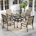 Sophia & William Patio Dining Set Outdoor Dining Set by SophiaWilliam