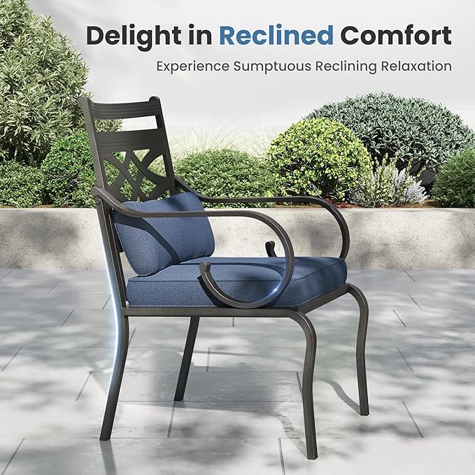 PHI VILLA 9 Pieces Outdoor Dining Set - Image 3