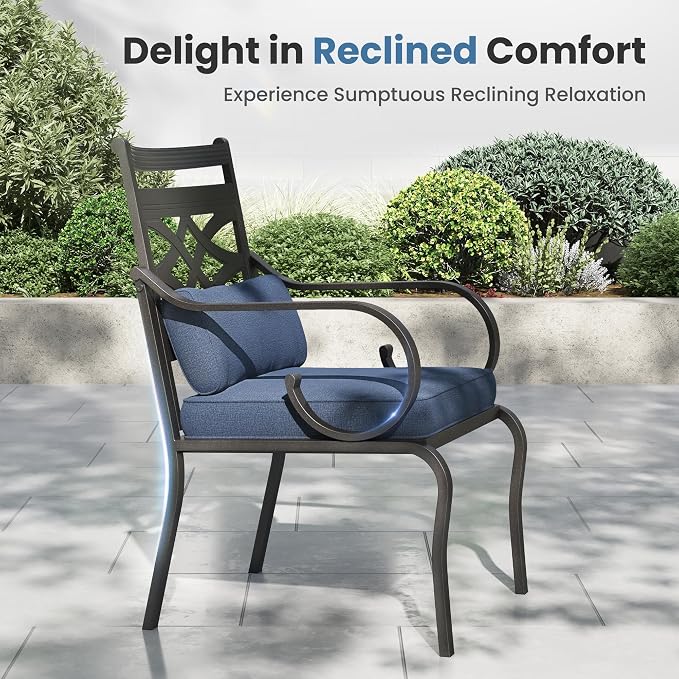 PHI VILLA 7 Pieces Outdoor Dining Set - Image 2