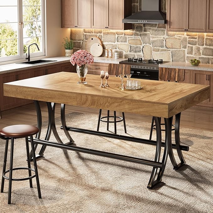 Tribesigns 63" Counter Height Bar Table - Image 3