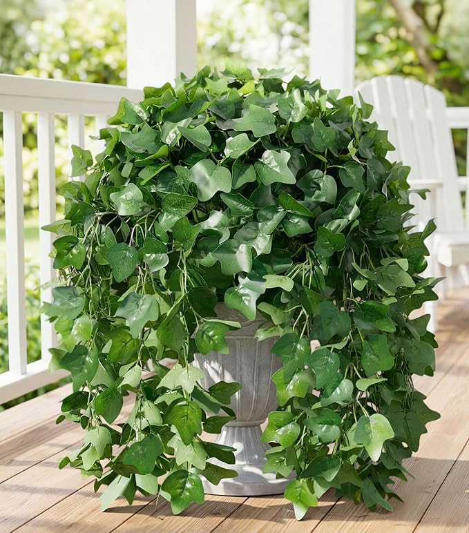Faux Outdoor Plants Fake Hanging Plants - Image 2
